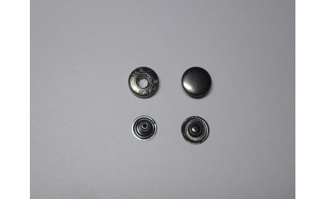 Кнопки «Альфа» Чёрный никель
