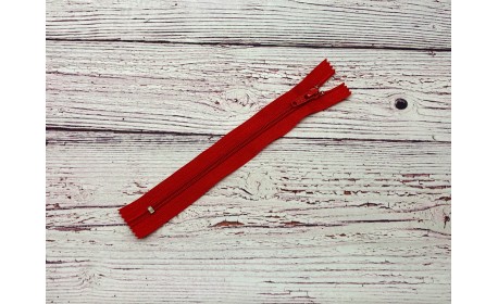Молния спираль «Красный» 18 см 