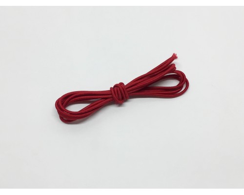 Резинка шляпная цвет Красный 2,5 мм 
