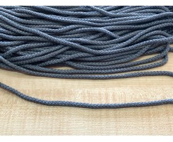 Шнур с наполнителем 5 мм цвет Серый