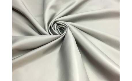 Подкладочная ткань «Твилл» цвет Светло-серый 