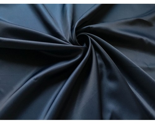 Подкладочная ткань «Твилл» цвет Тёмно-синий